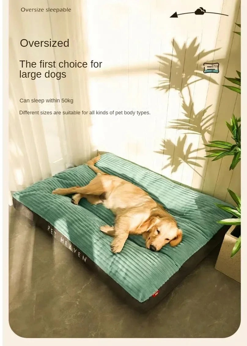 Dog bed corduroy