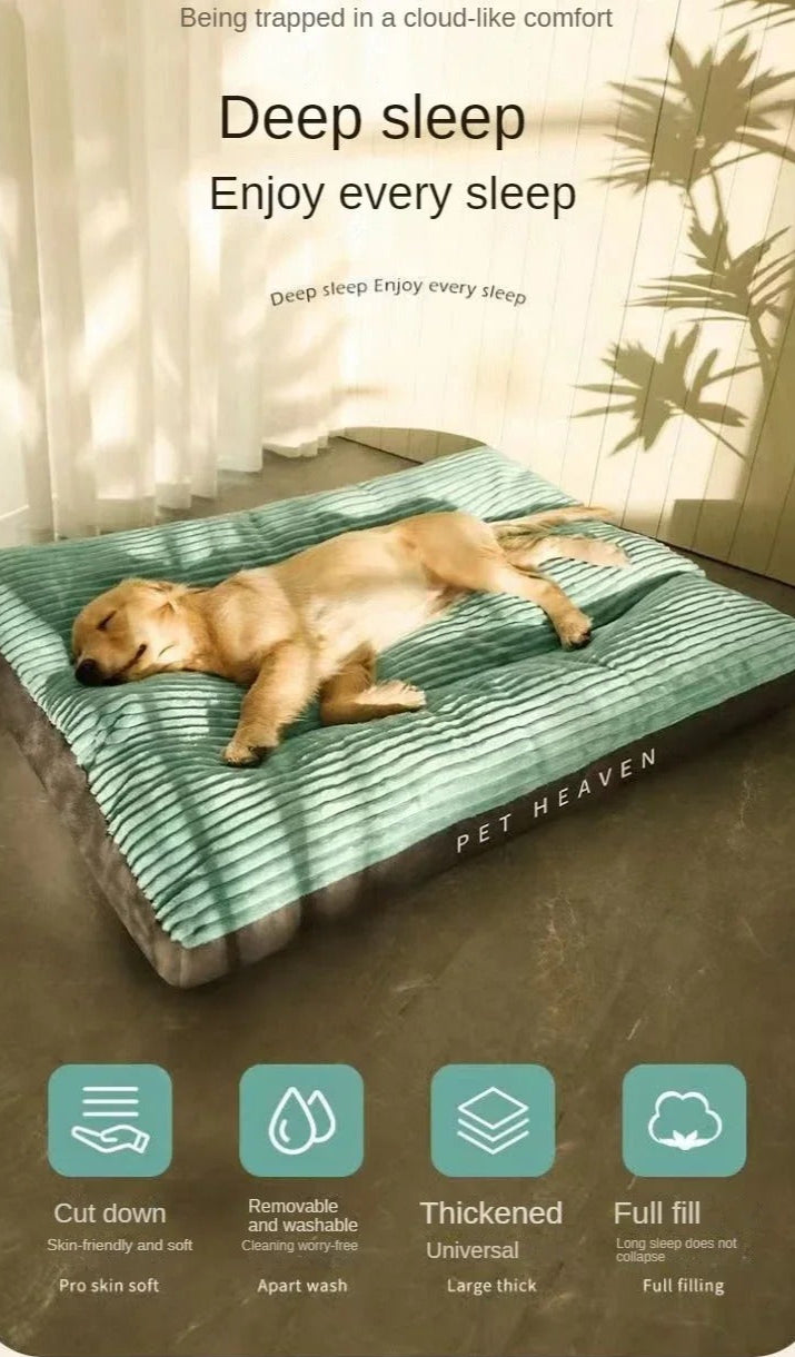 Dog bed corduroy