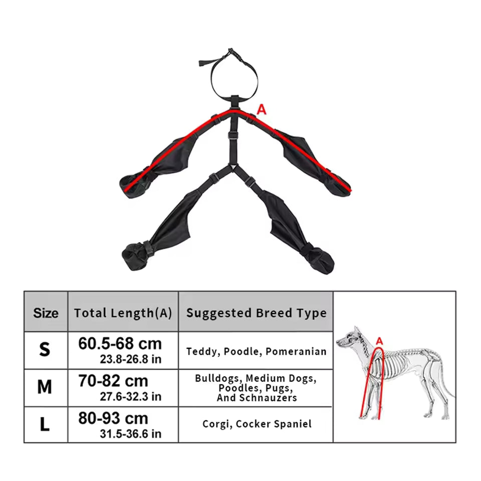 Waterproof Dog Boots – Outdoor Protective Shoes for Corgis, Poodles, Bulldogs, Frenchies & More