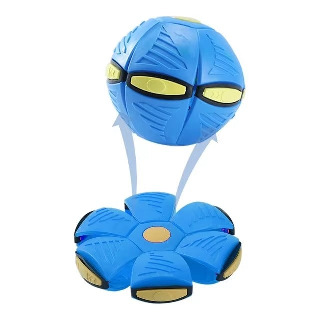 Pet UFO Ball – Interactive Dog Toy, Outdoor Training & Fun Deformable Ball