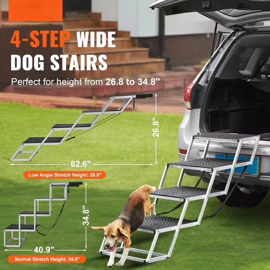 Folding Dog Ramp with Nonslip Surface