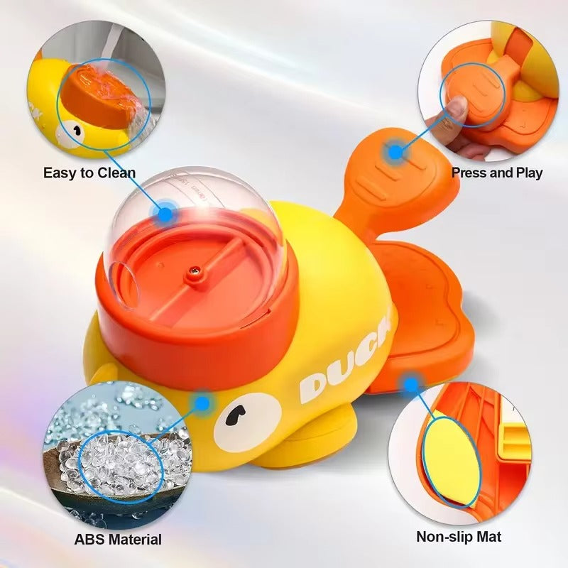 Yellow Duck-Shaped Interactive Dog Treat Dispenser – Durable Puzzle Toy & Slow Feeder