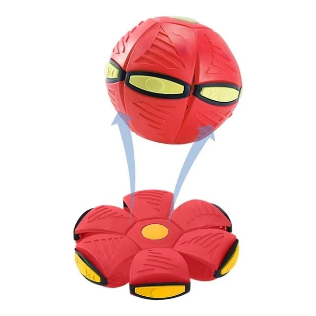 Pet UFO Ball – Interactive Dog Toy, Outdoor Training & Fun Deformable Ball