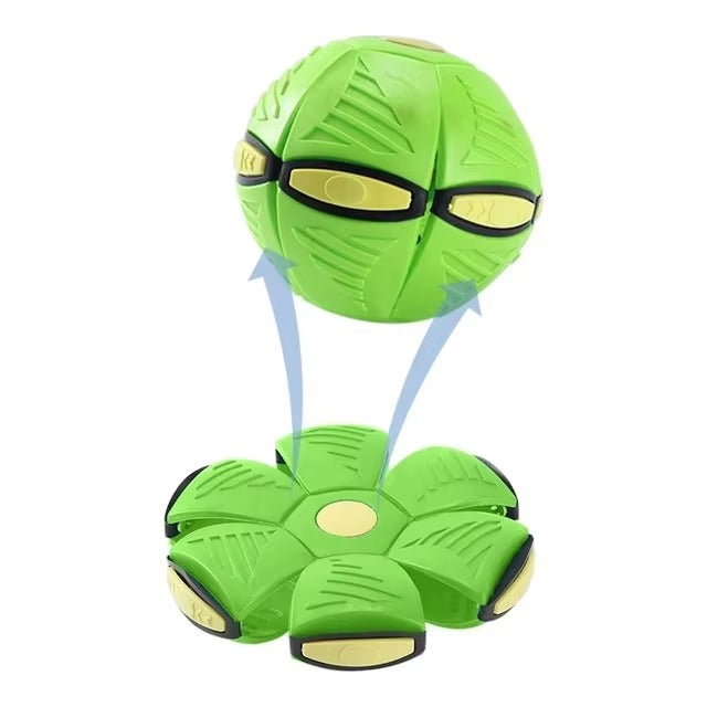 Pet UFO Ball – Interactive Dog Toy, Outdoor Training & Fun Deformable Ball