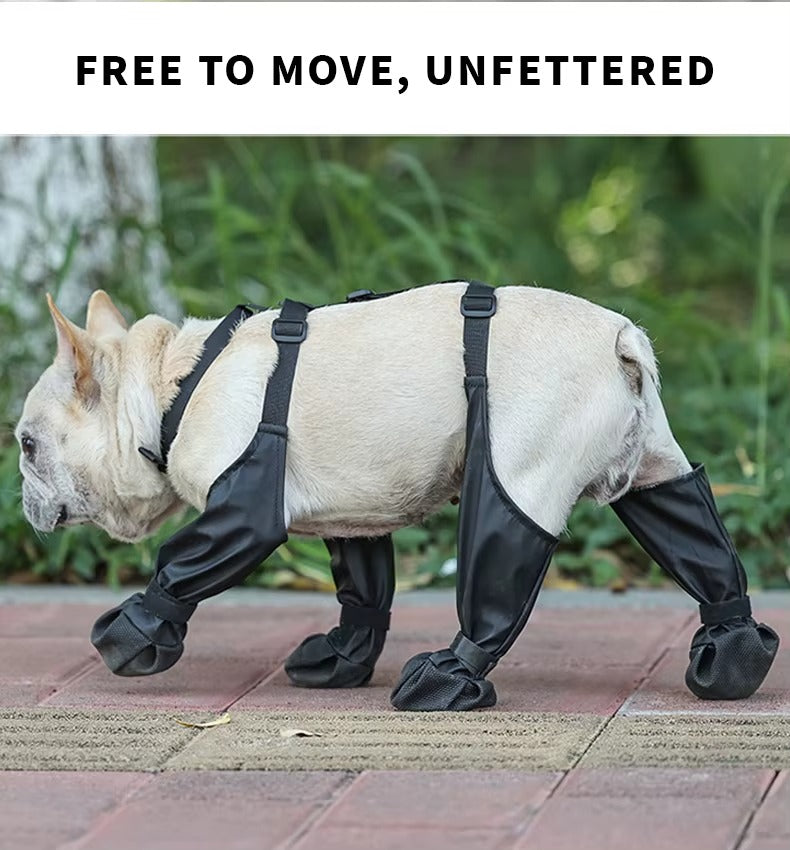 Waterproof Dog Boots – Outdoor Protective Shoes for Corgis, Poodles, Bulldogs, Frenchies & More